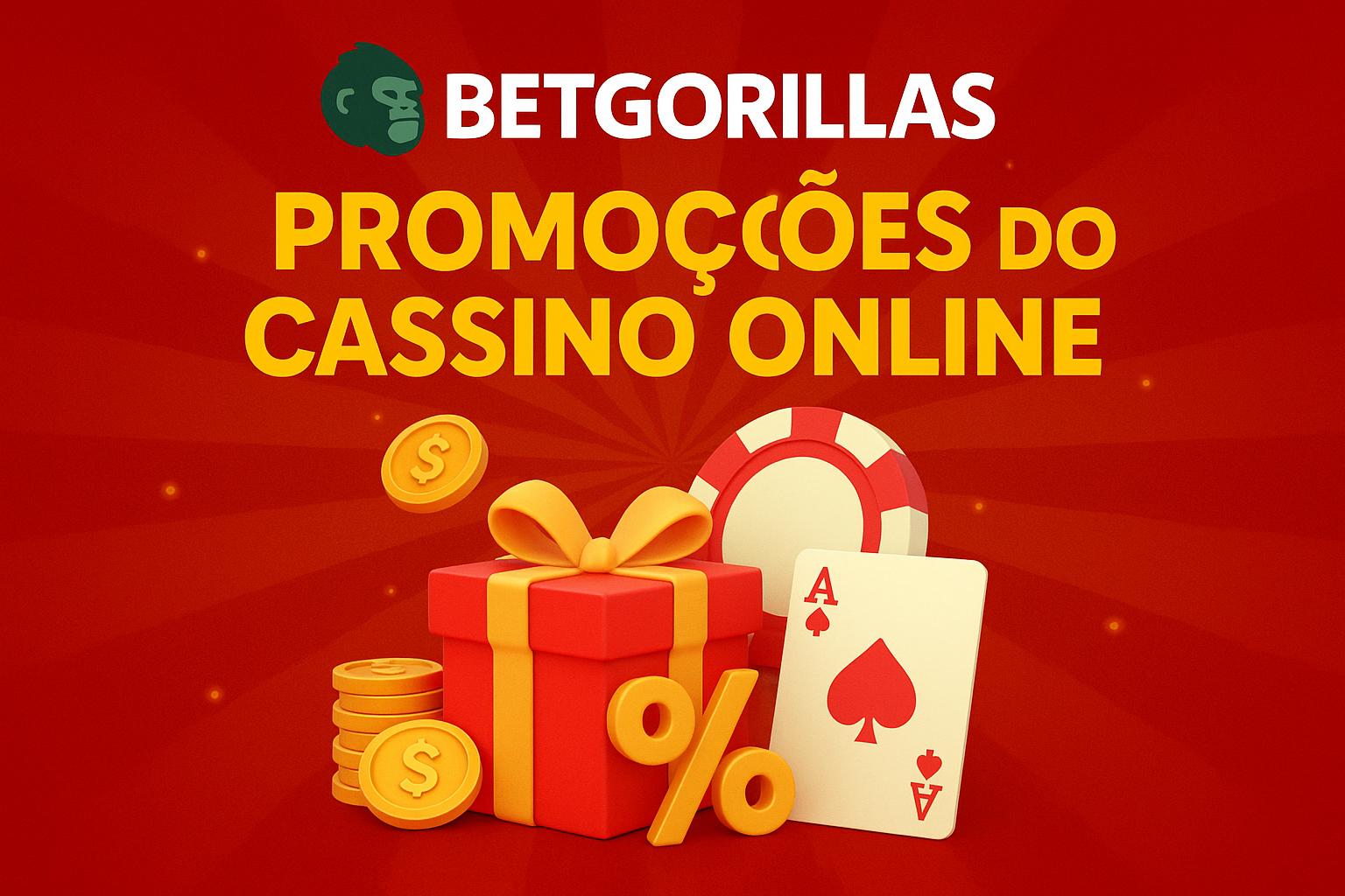 O bônus promocional BETGORILLAS   é uma ótima maneira de começar sua aventura