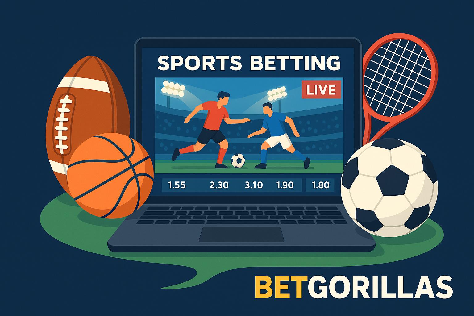 Apostas esportivas no cassino online BETGORILLAS  