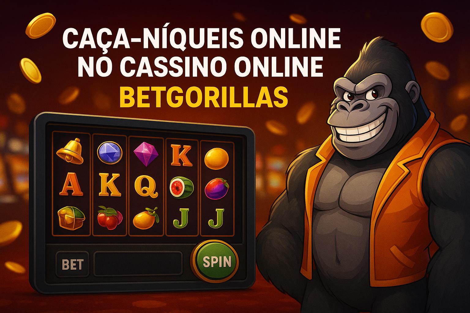 Explore o mundo das slot machines no BETGORILLAS   Casino
